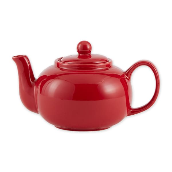 Rsvp International 16oz Stoneware Teapot, Red CHAI-16R - main